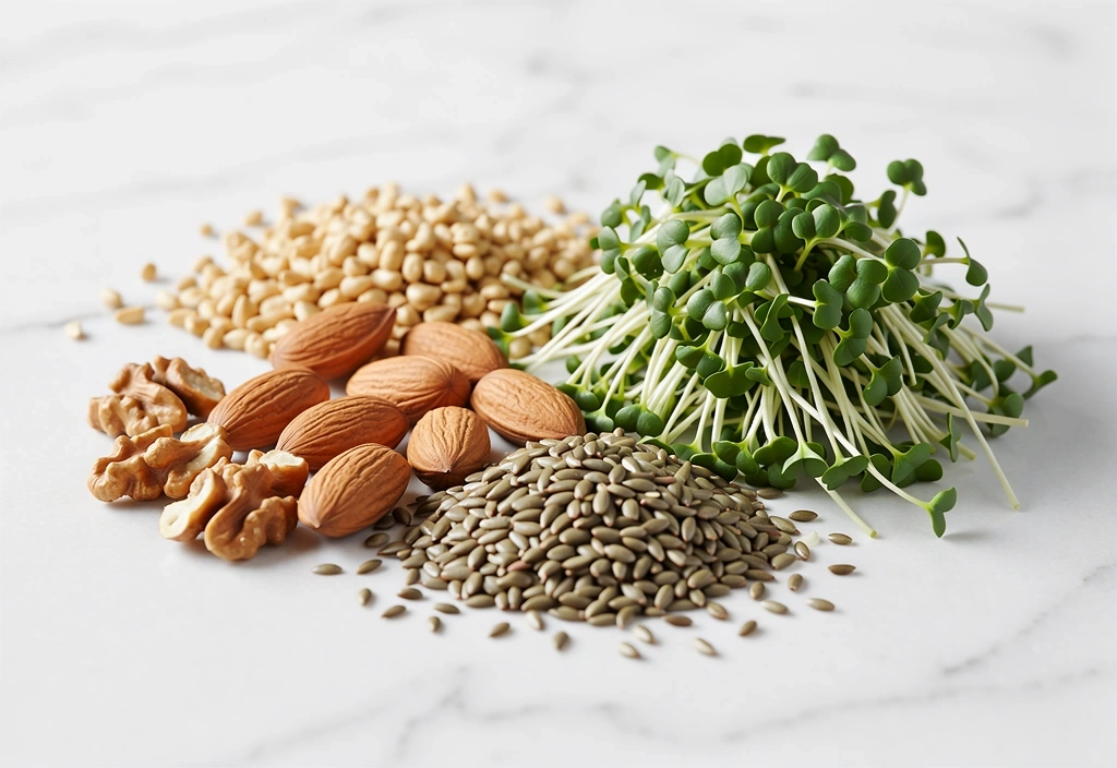 Frische hochwertige Zutaten